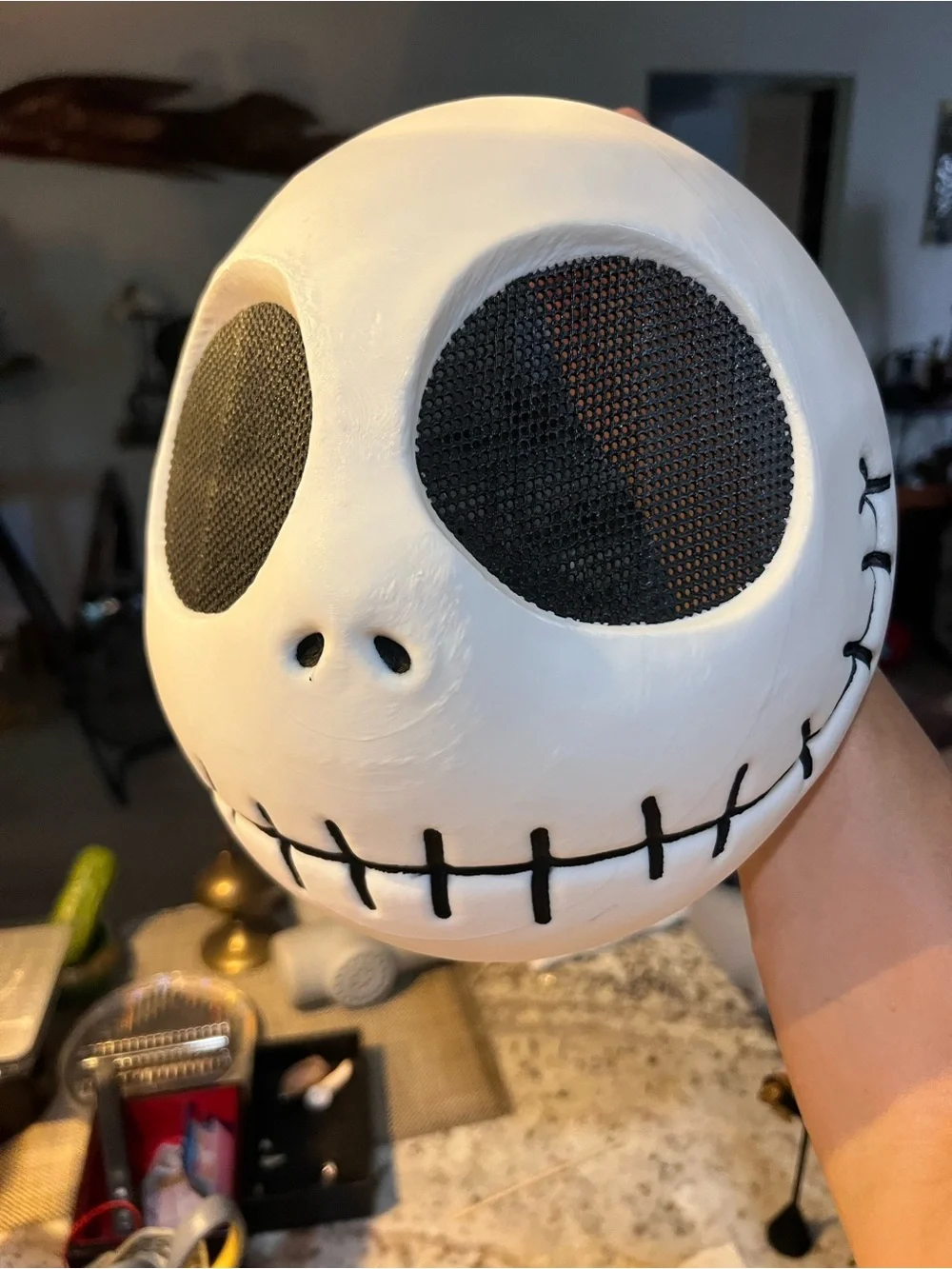 HTF Jack Skellington Mask Read More